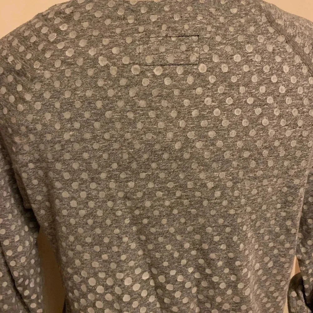CURRENT/ELLIOTT NEW Letterman Polka Dot Top Tee - Picture 7 of 8